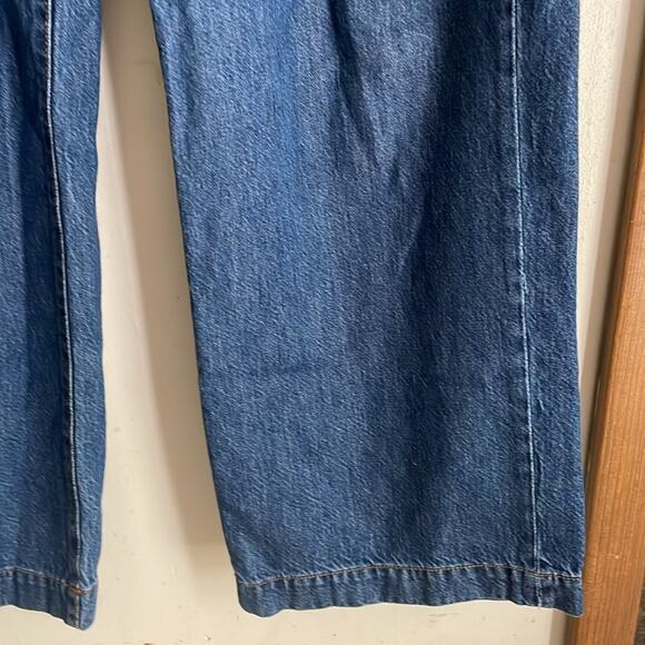 Madewell The Harlow Wide-Leg Baggy Straight Jean in Fairson Wash - Picture 6 of 16